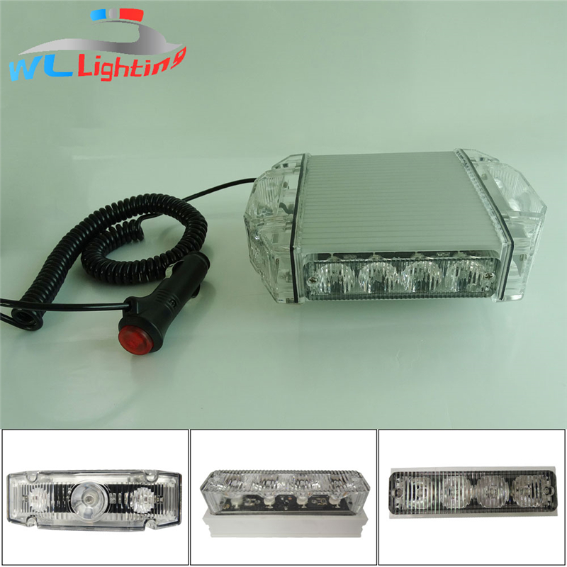 LED mini high power warning light bar 12V 24V emergency surface mounted light for ambulance/police/truck